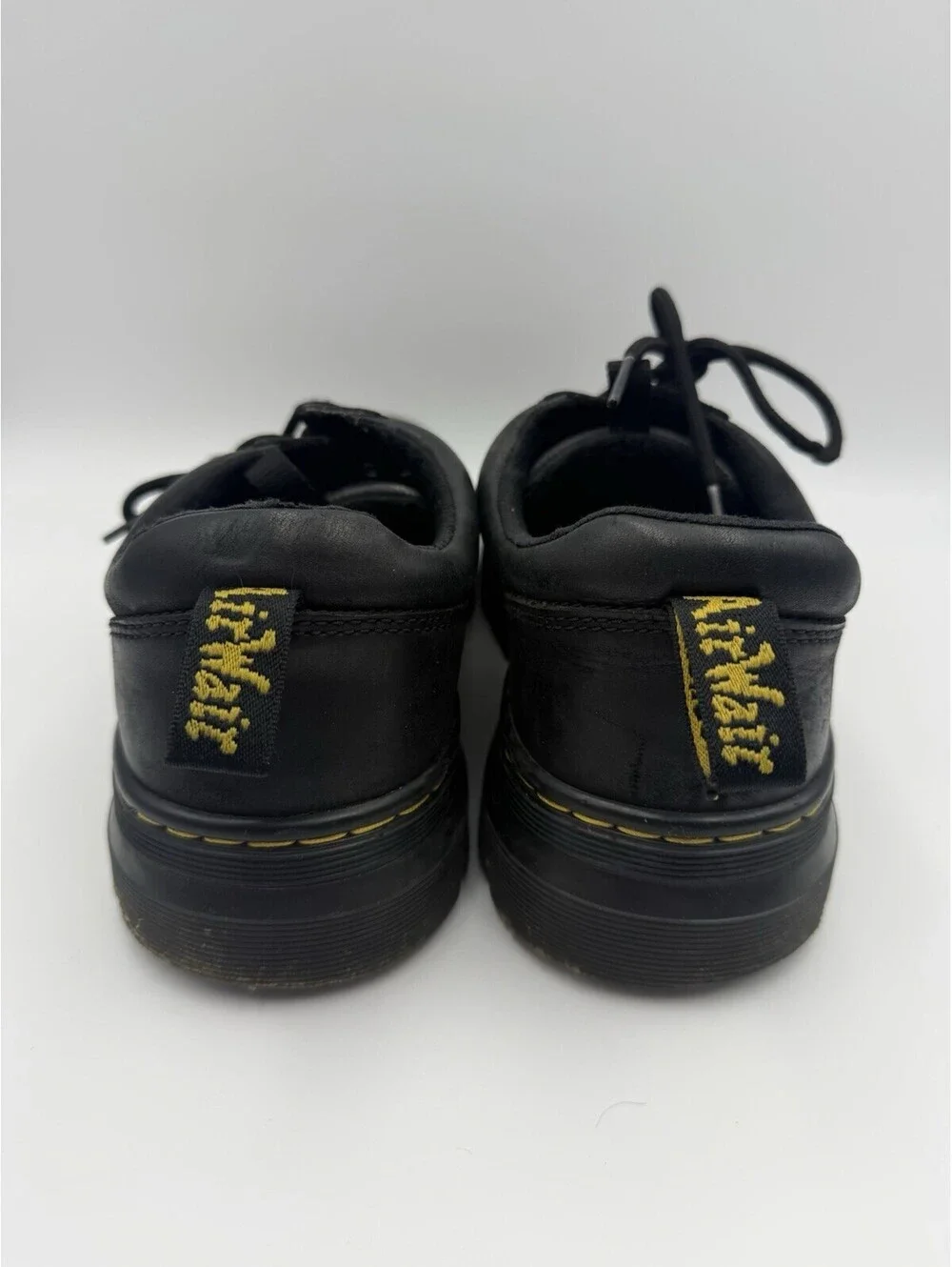 Doc Martens Reeder Black Utility Lace Oxfords Air Wair Shoes - US Men’s 12